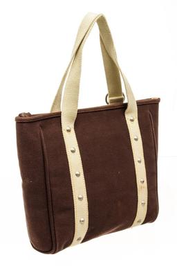 Louis Vuitton Brown Canvas Antiqua Cabas GM Bag