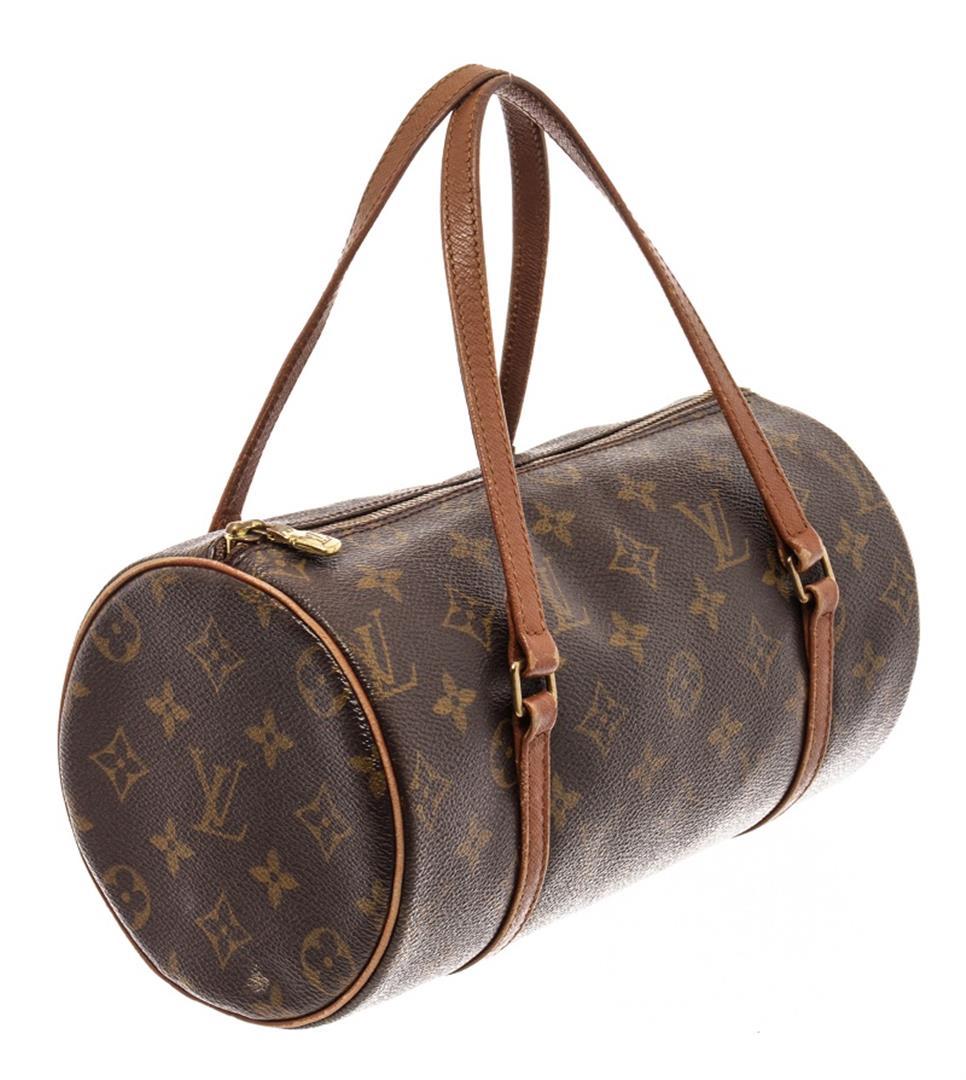 Louis Vuitton Brown Monogram Canvas Papillon 26 Top Handle Bag