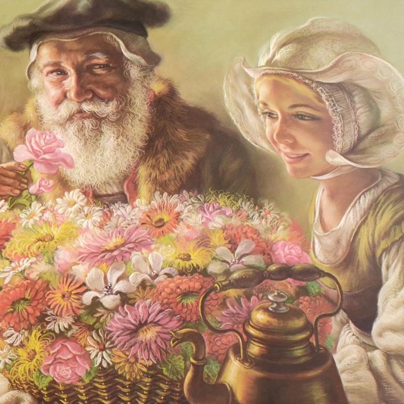 Roses for Papa by Virginia Dan (1922-2014)