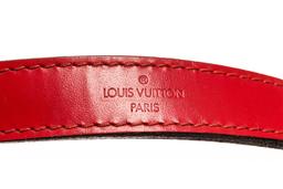 Louis Vuitton Red Epi Leather Noe GM Shoulder Bag