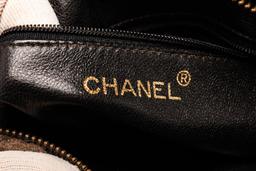 Chanel Black Leather CC Camera Shoulder Bag