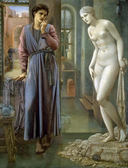 Edward Burne-Jones - Pygmalion and the Image