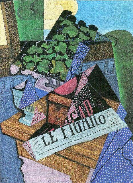 Juan Gris - Still Life With Geraniums