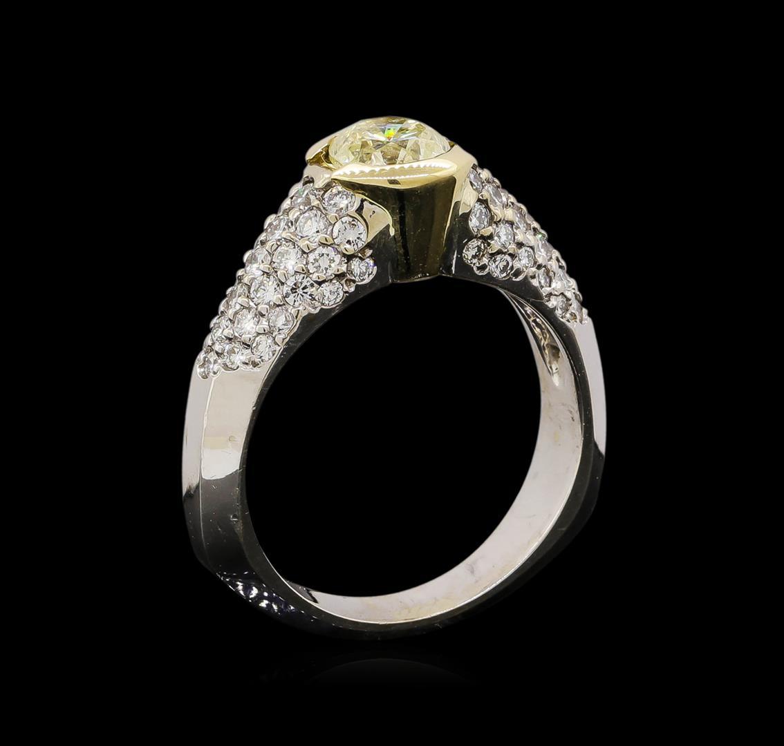 14KT Two-Tone Gold 1.58 ctw Diamond Ring