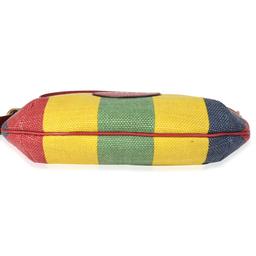 Gucci Multicolor Striped Canvas Hobo Bag