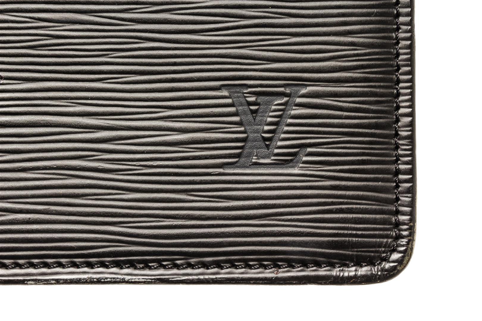 Louis Vuitton Black Epi Leather Riviera Handbag