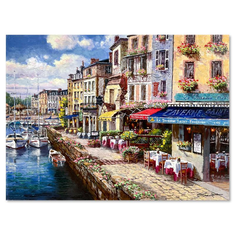 Harbor at Honfleur by Park, S. Sam