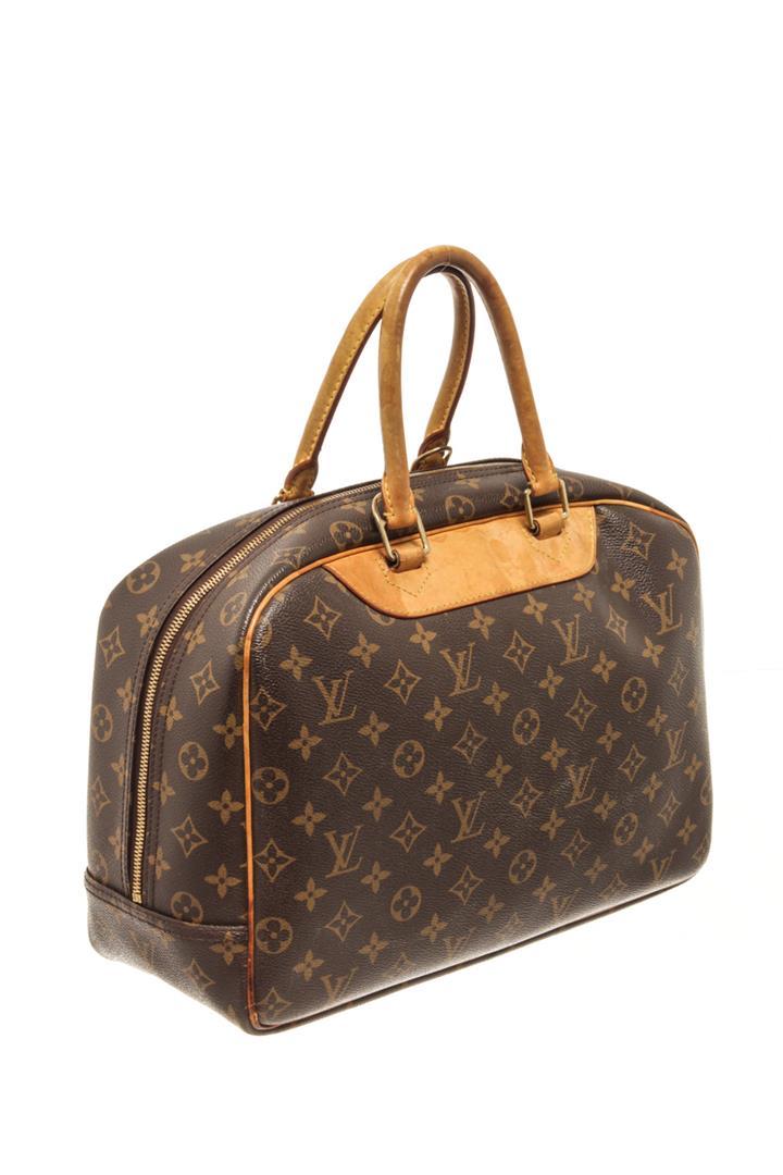 Louis Vuitton Brown Monogram Deauville Bag