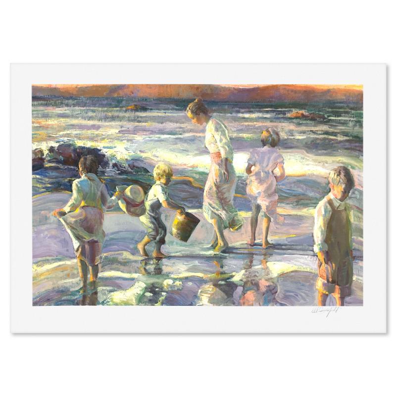 Frolicking at the Seashore by Hatfield, Don