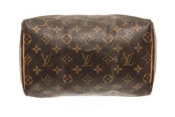 Louis Vuitton Brown Monogram Speedy 25 Satchel Bag