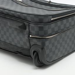 Louis Vuitton Damier Graphite Canvas Leather Pilot Case Travel Bag