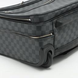 Louis Vuitton Damier Graphite Canvas Leather Pilot Case Travel Bag