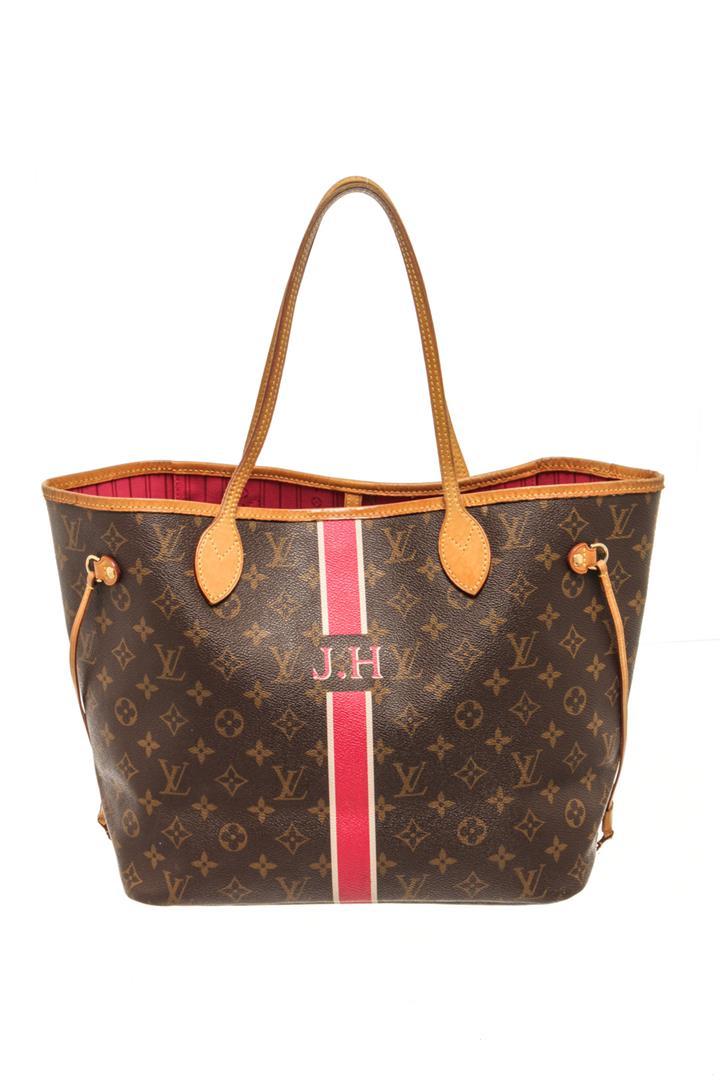 Louis Vuitton Brown Monogram Canvas Neverfull MM Shoulder Bag