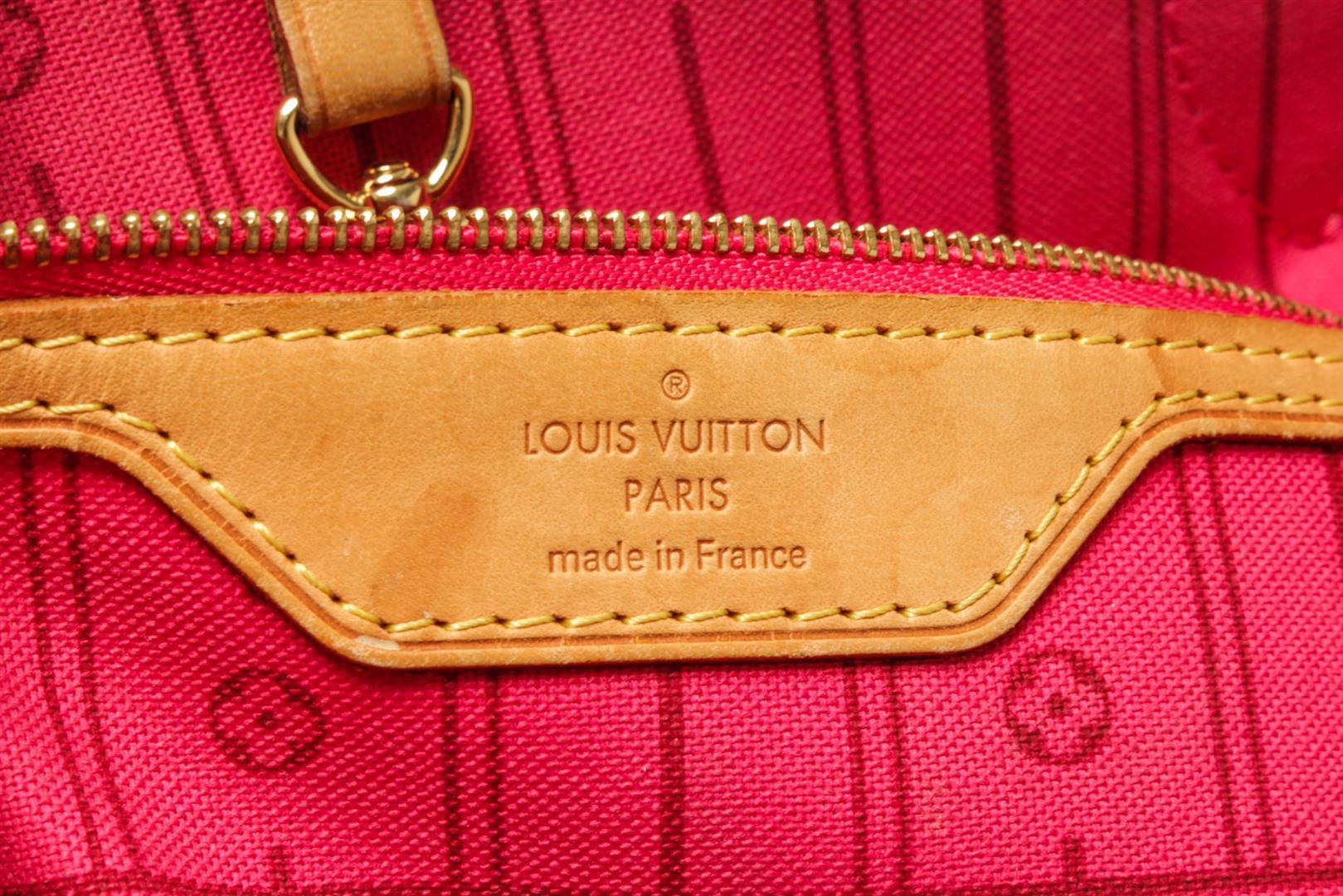 Louis Vuitton Brown Monogram Canvas Neverfull MM Shoulder Bag