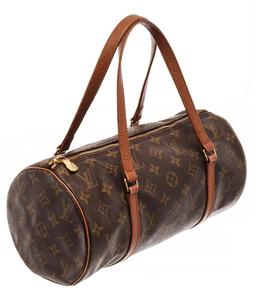 Louis Vuitton Brown Monogram Papillion 30 Shoulder Bag