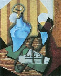 Juan Gris - Still Life With Bottle And Glass