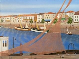 Le Port d'yeu by Fanch Ledan Original