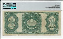 1891 $1 Silver Certificate Bank Note PMG 20 Very Fine