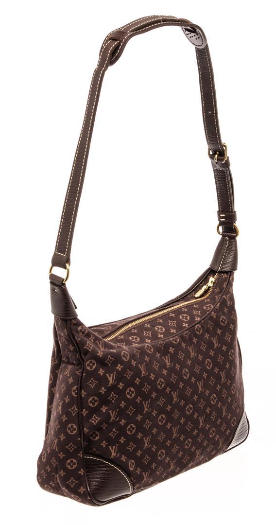 Louis Vuitton Brown Damier Ebene Boulogne Shoulder Bag