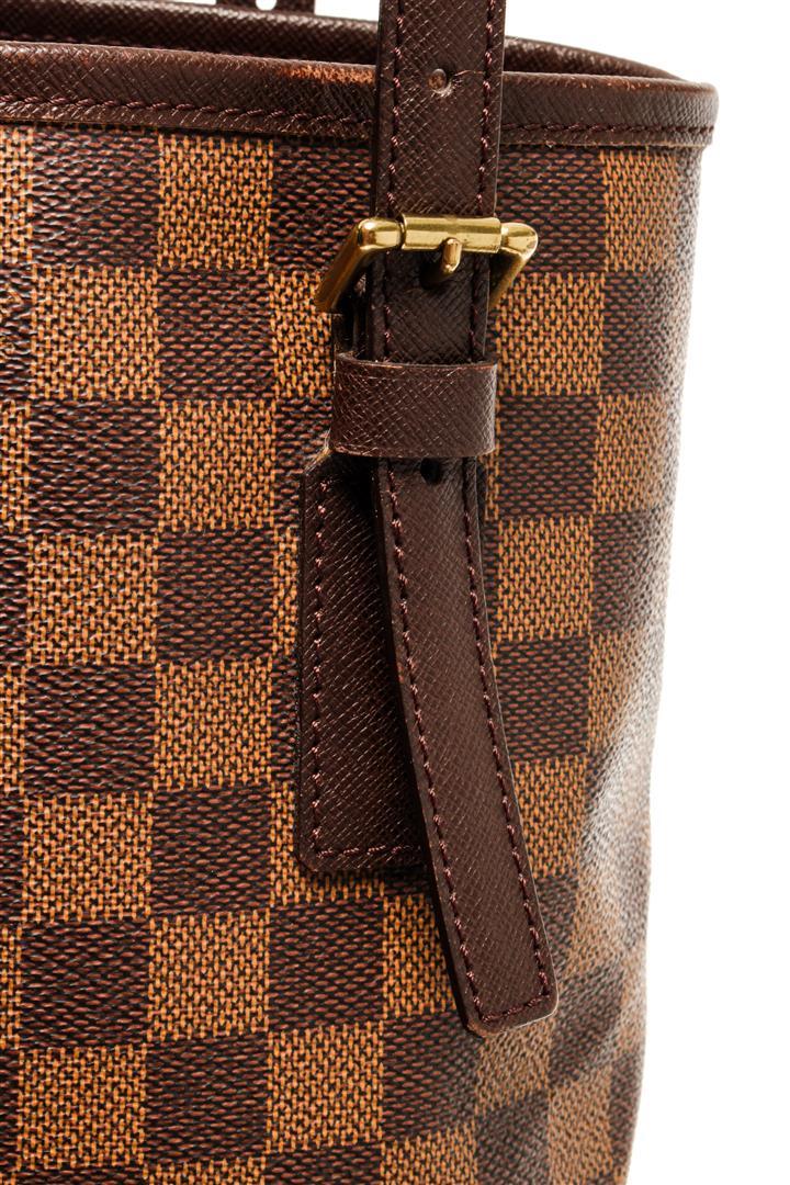 Louis Vuitton Brown Damier Ebene Vintage Marais Bucket Bag