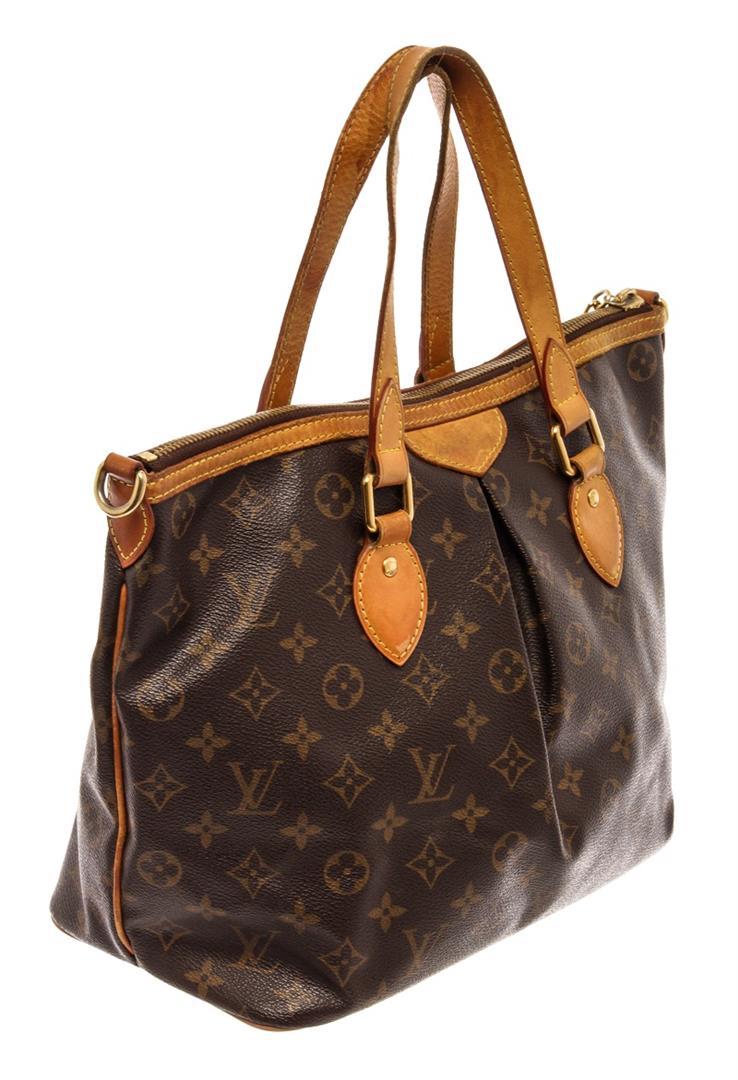 Louis Vuitton Brown Monogram Palermo PM Shoulder Bag