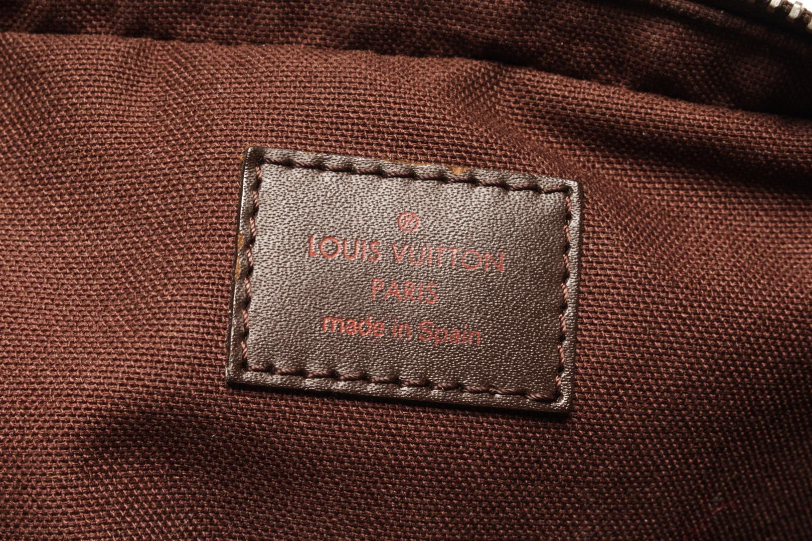 Louis Vuitton Brown Damier Ebene Canvas Geronimos Shoulder Bag