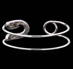 2.08 ctw Diamond Bracelet - 14KT White Gold