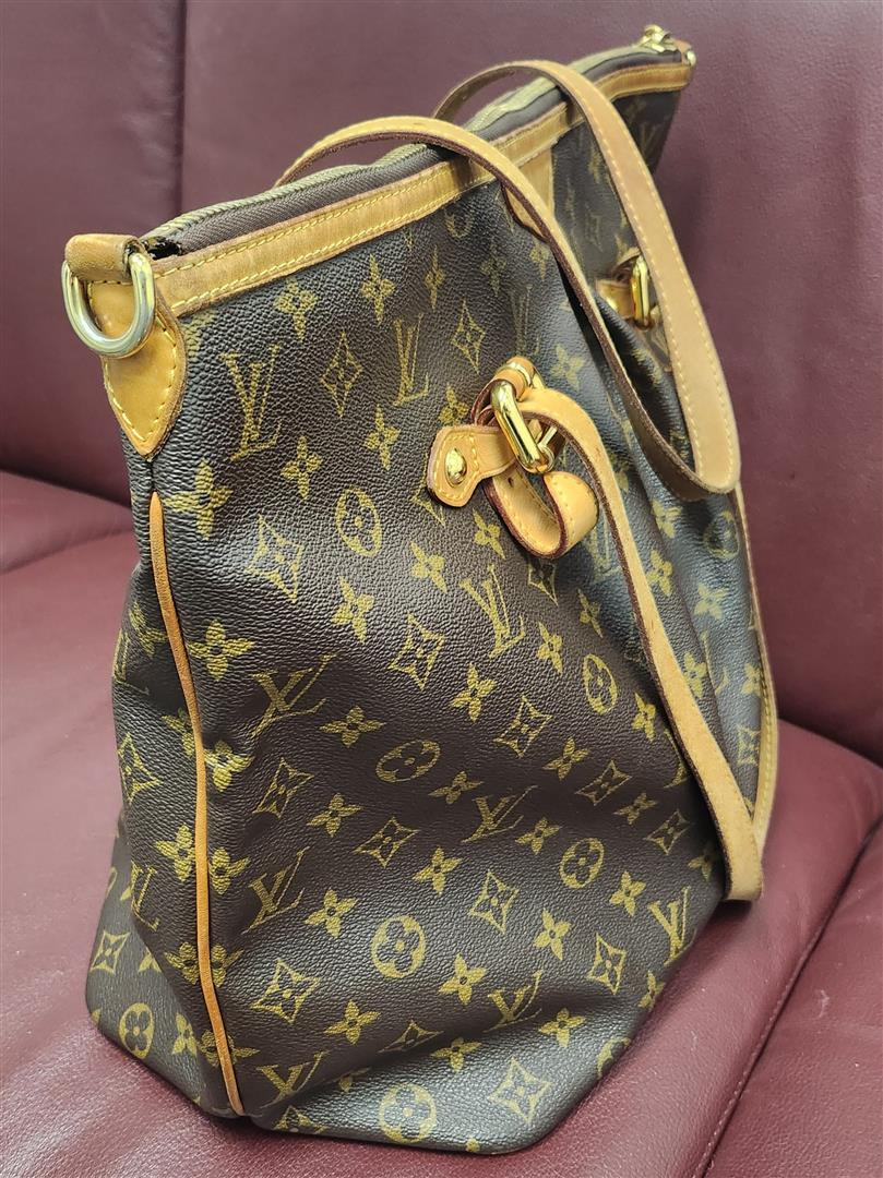 Louis Vuitton Palermo Shoulder Bag GM Brown Canvas