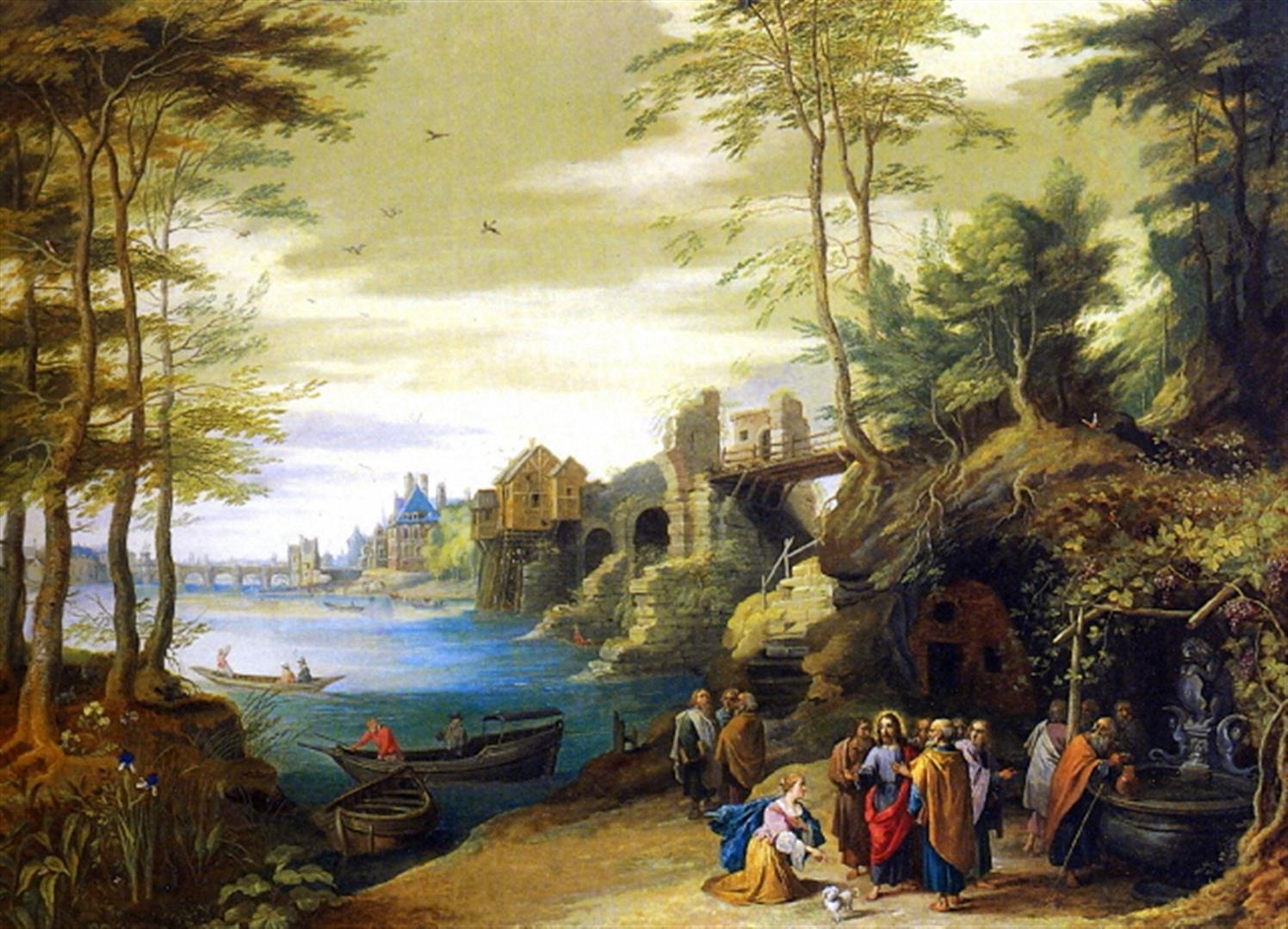 Breughel the Younger - Christ