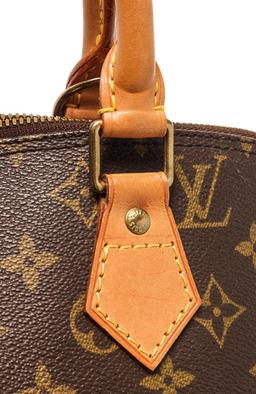 Louis Vuitton Brown Monogram Canvas Alma PM Handbag