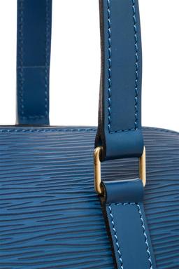 Louis Vuitton Blue Epi Leather Soufflot Shoulder Bag