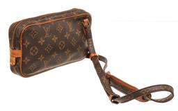 Louis Vuitton Brown Monogram Canvas Marly Bandouliere Crossbody Bag