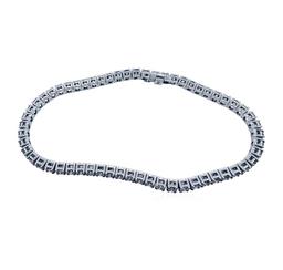 4.89 ctw Diamond Tennis Bracelet - 14KT White Gold