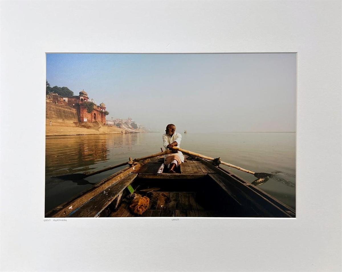 Ganga Varanasi Benares Riverbank India Sergio Villarquiran Nature Travel