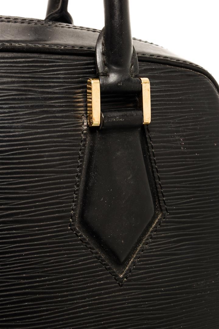 Louis Vuitton Black Epi Leather Pont Neuf Satchel Bag