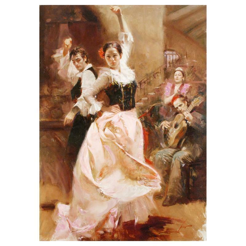 Dancing in Barcelona by Pino (1939-2010)