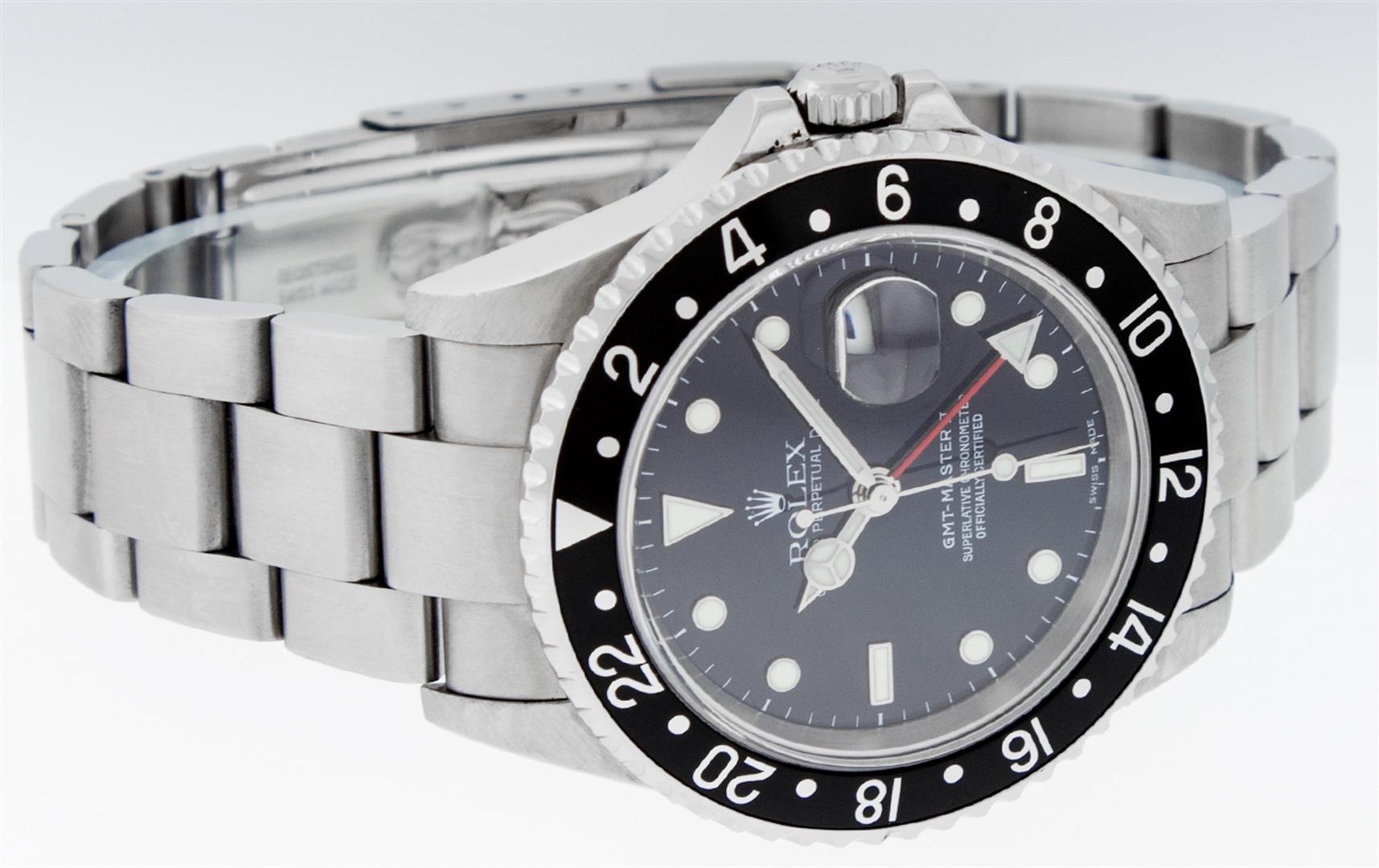 Rolex Mens Stainless Steel GMT Master 2