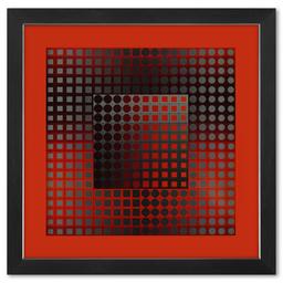 Zett - RG de la serie Folklore Planetaire by Vasarely (1908-1997)