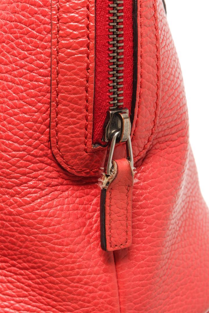 Gucci Red Calfskin Mini Dome 2 Way Shoulder Bag