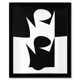 Ontil, Uzok, et Imbituba de la serie Etres Ou Fantomes (Triptych) by Vasarely (1