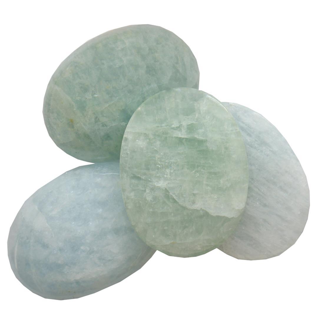 51.17 ctw Oval Cabochon Aquamarine Parcel