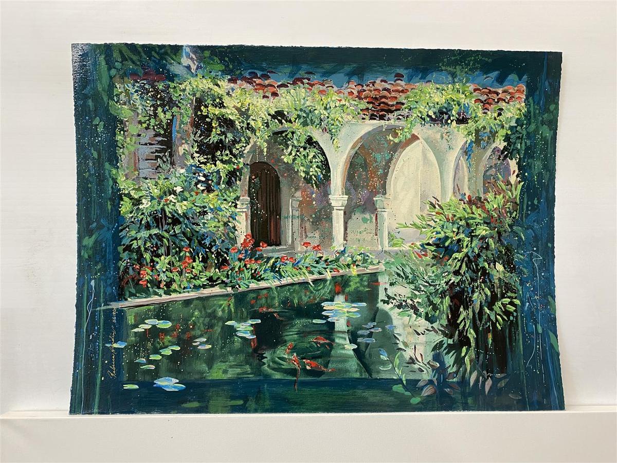 Mediterranean Villa 1995 by Rebecca  Hardin