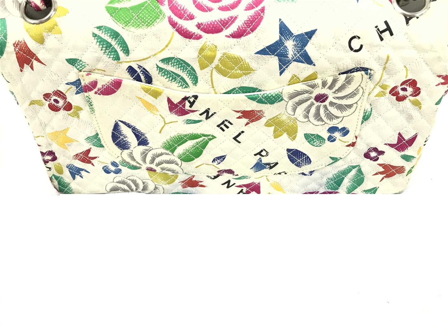 Chanel Floral Single Flap
