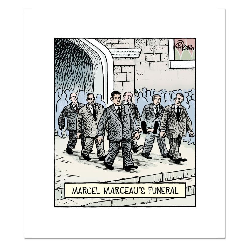 Marceau Funeral by Bizarro