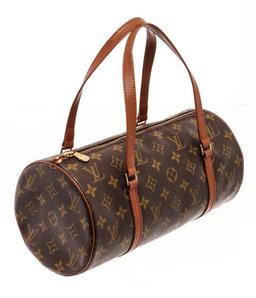 Louis Vuitton Brown Monogram Papillon 30 Shoulder Bag