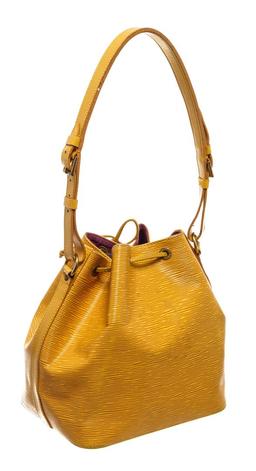 Louis Vuitton Yellow Epi Leather Noe PM Bucket Bag