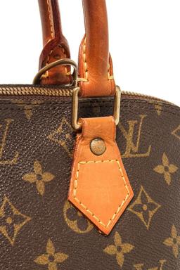 Louis Vuitton Brown Monogram Alma PM Bag