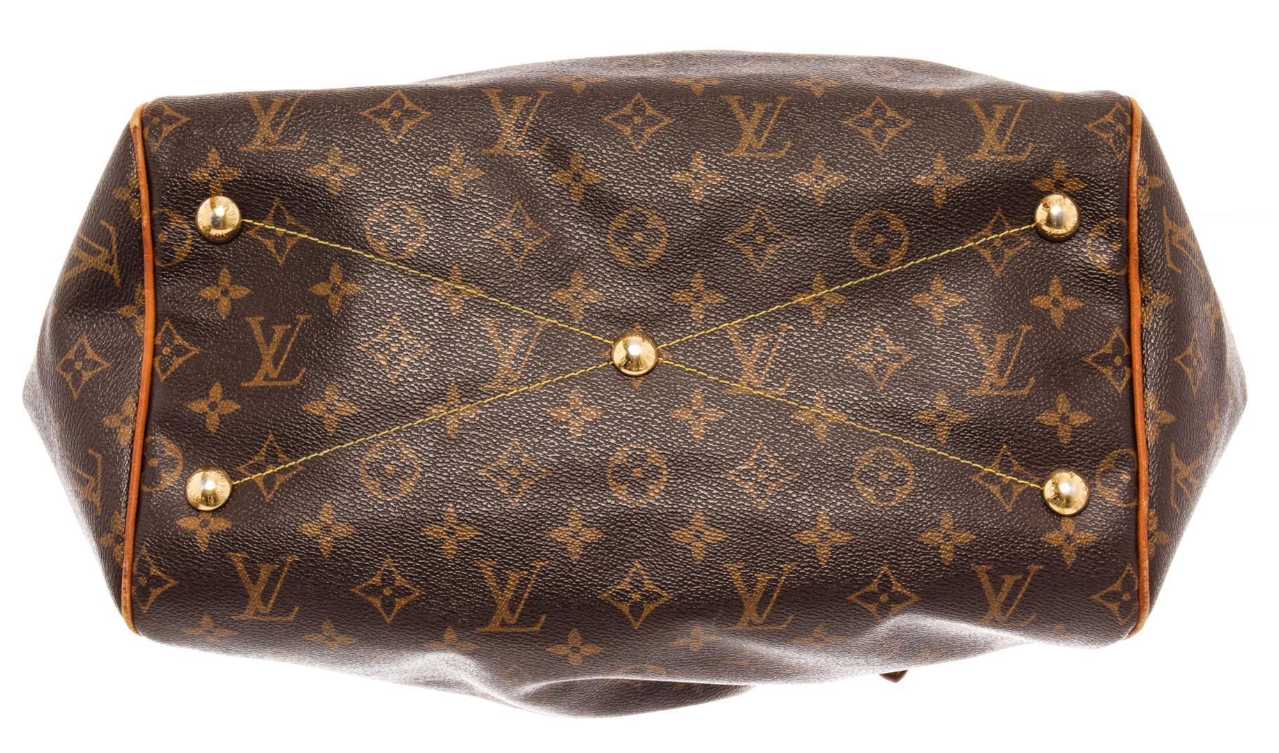 Louis Vuitton Brown Monogram Canvas Tivoli GM Tote Bag