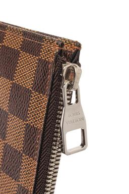 Louis Vuitton Brown Damier Ebene Lion Chapman Pochette Jour GM