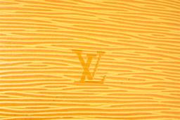 Louis Vuitton Yellow Epi Leather Lussac Shoulder Bag